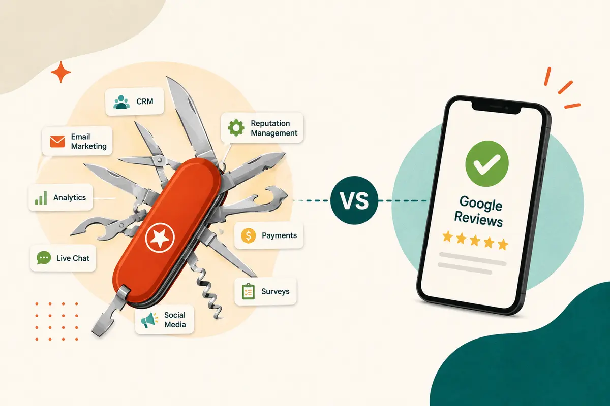 Do you really need an all-in-one tool to get Google reviews?