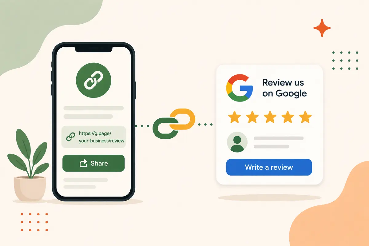 How do I generate a direct Google review link?