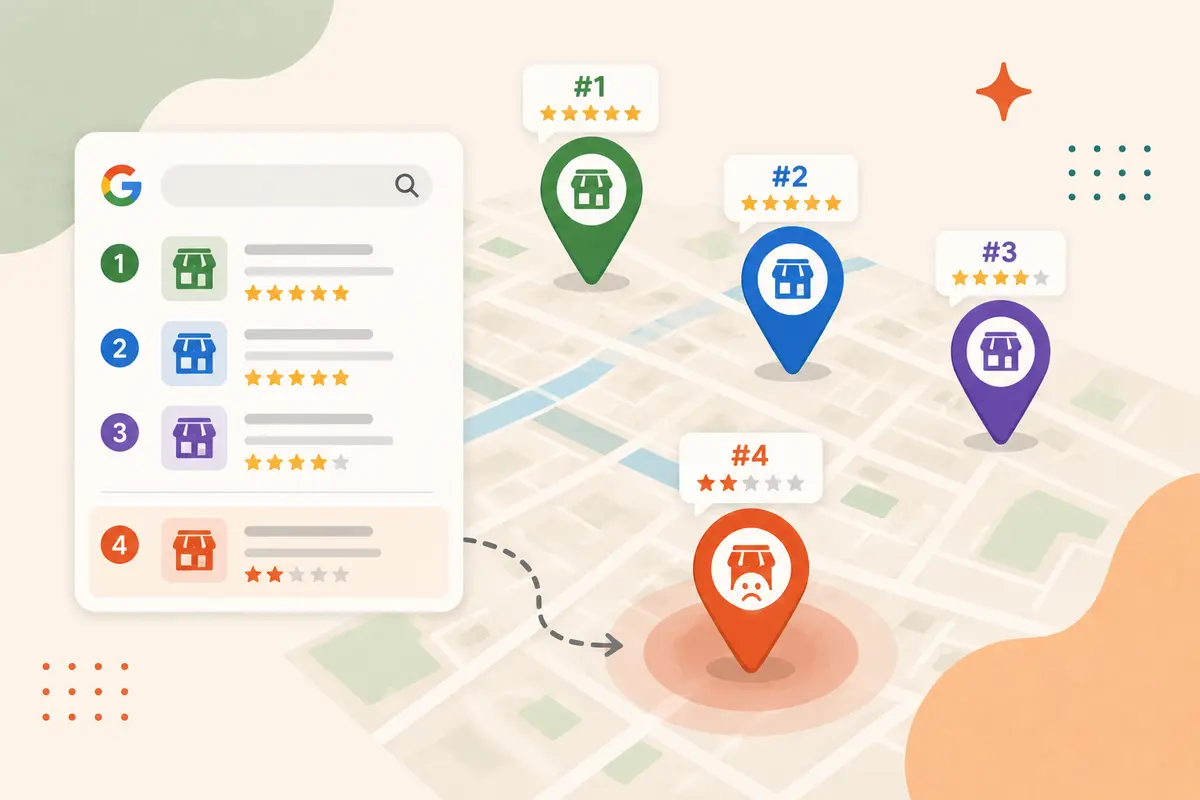 Why is my business not ranking on Google Maps?